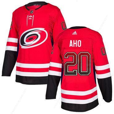 Men’s Carolina Hurricanes #20 Sebastian Aho Red Drift Fashion Adidas Jersey