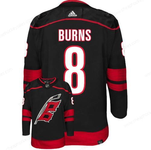 Men’s Carolina Hurricanes #8 Brent Burns Black Stitched Jersey