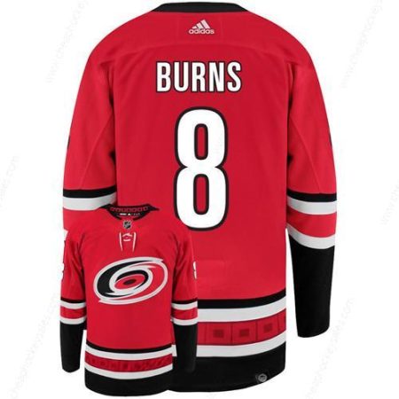 Men’s Carolina Hurricanes #8 Brent Burns Red Stitched Jersey