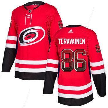 Men’s Carolina Hurricanes #86 Teuvo Teravainen Red Drift Fashion Adidas Jersey