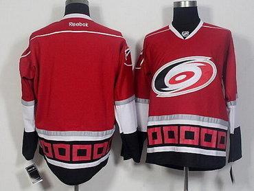 Men’s Carolina Hurricanes Blank Red Third Hockey Jersey