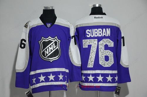 Men’s Central Division Nashville Predators #76 P.K Subban Reebok Purple 2017 NHL All-Star Stitched Ice Hockey Jersey