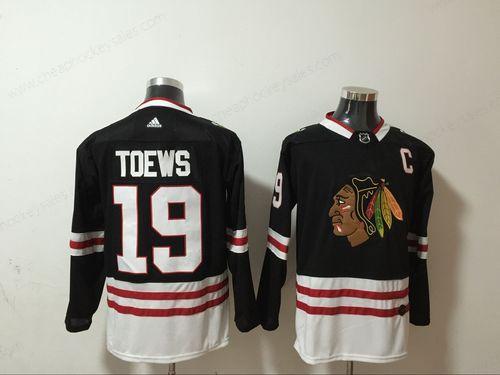 Men’s Chicago Blackhawks #19 Jonathan Toews New Black Adidas Stitched NHL Jersey