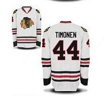 Men’s Chicago Blackhawks #44 Kimmo Timonen White Jersey