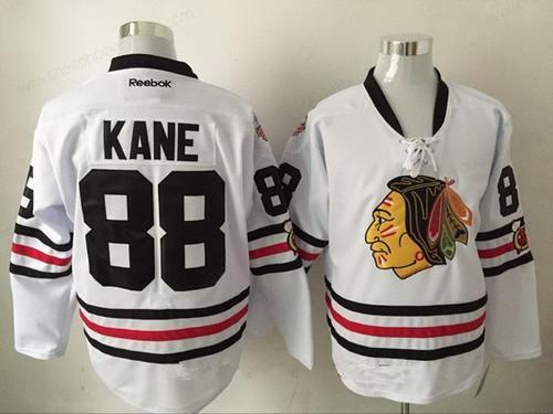 Men’s Chicago Blackhawks #88 Patrick Kane 2017 Winter Classic White Stitched NHL Throwback Hockey