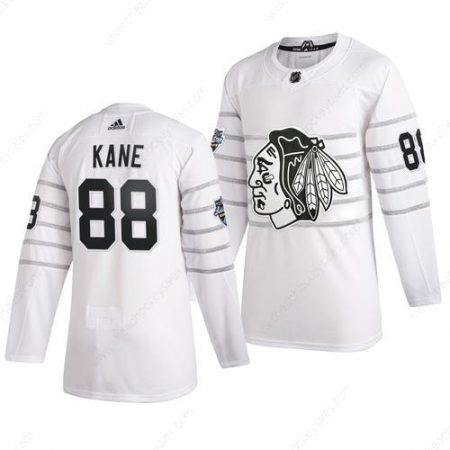 Men’s Chicago Blackhawks #88 Patrick Kane White 2020 NHL All-Star Game Adidas Jersey