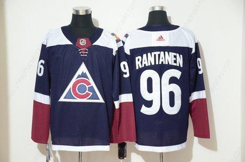 Men’s Colorado Avalanche 96 Mikko Rantanen Navy Adidas Jersey