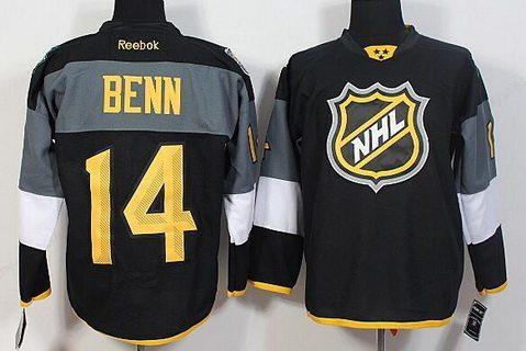 Men’s Dallas Stars #14 Jamie Benn Reebok Black 2016 NHL All-Star Premier Jersey