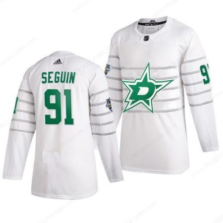 Men’s Dallas Stars #91 Tyler Seguin White 2020 NHL All-Star Game Adidas Jersey