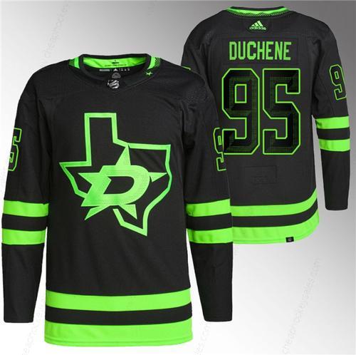 Men’s Dallas Stars #95 Matt Duchene Black Stitched Jersey