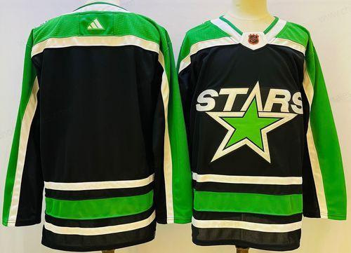 Men’s Dallas Stars Blank 2022 Black Reverse Retro 2.0 Stitched Jersey