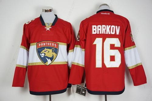 Men’s Florida Panthers #16 Aleksander Barkov Red 2016-17 Home Reebok Hockey Jersey