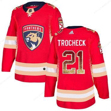 Men’s Florida Panthers #21 Vincent Trocheck Red Drift Fashion Adidas Jersey