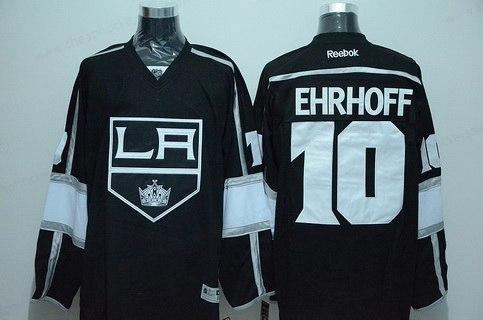 Men’s Los Angeles Kings #10 Christian Ehrhoff Reebok Black Hockey Jersey