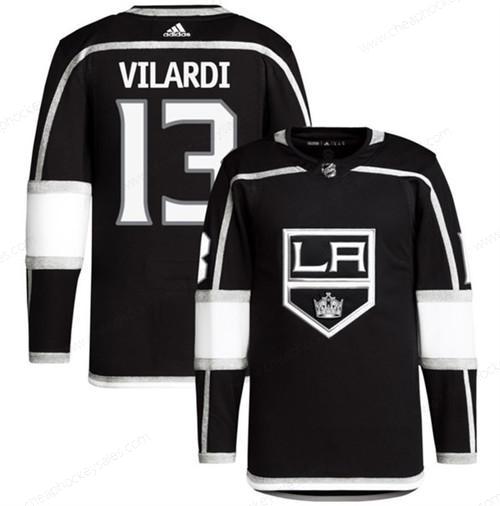 Men’s Los Angeles Kings #13 Gabriel Vilardi Black Stitched Jersey