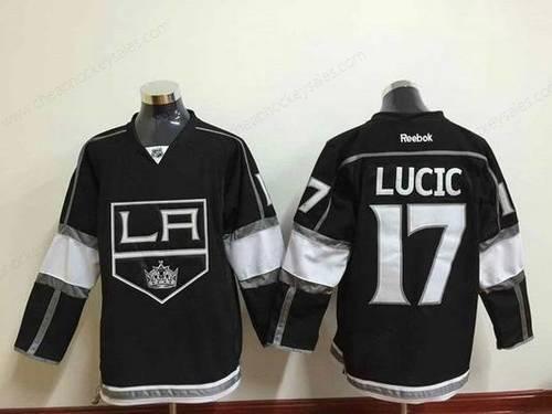 Men’s Los Angeles Kings #17 Milan Lucic Black Jersey