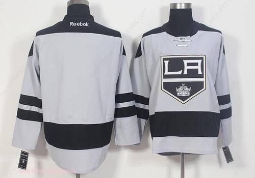 Men’s Los Angeles Kings Blank Gray Alternate Stitched NHL 2016-17 Reebok Hockey Jersey