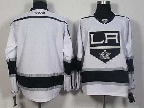 Men’s Los Angeles Kings Blank Reebok White Away Hockey Jersey