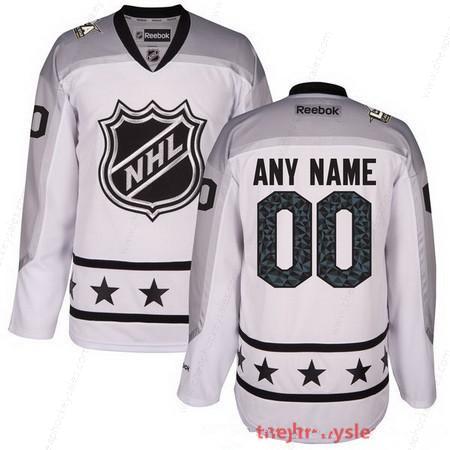 Men’s Metropolitan Division Reebok White 2017 NHL All-Star Game Custom Stitched Hockey Jersey