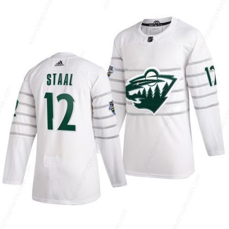 Men’s Minnesota Wild #12 Eric Staal White 2020 NHL All-Star Game Adidas Jersey