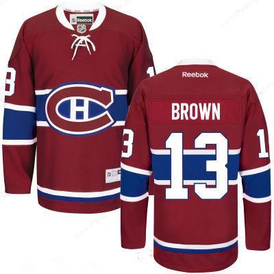 Men’s Montreal Canadiens #13 Mike Brown Reebok Red Home Hockey Stitched NHL Jersey