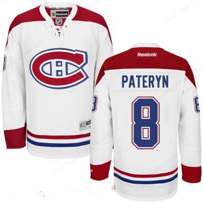 Men’s Montreal Canadiens #8 Greg Pateryn Reebok White Premier Home Custom Jersey