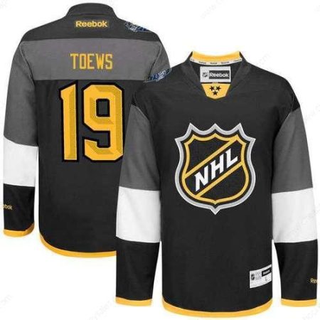 Men’s NHL #19 Jonathan Toews Black Reebok 2016 All-Star Premier Jersey