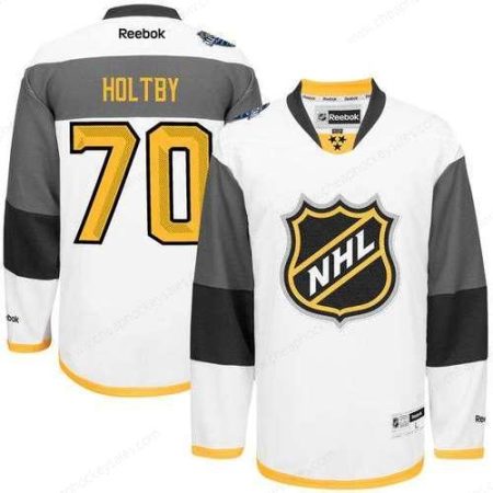 Men’s NHL #70 Braden Holtby White 2016 All-Star Premier Jersey