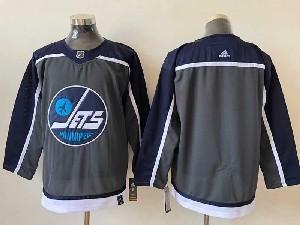 Men’s NHL Winnipeg Jets Blank Black 2021 Reverse Retro Alternate Adidas Jersey