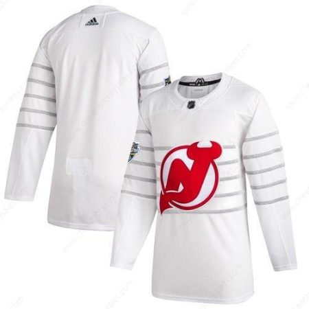 Men’s New Jersey Devils Blank White 2020 NHL All-Star Game Adidas Jersey