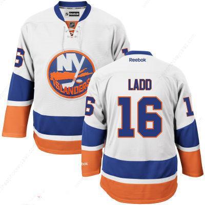 Men’s New York Islanders #16 Andrew Ladd Away White Hockey Stitched NHL Jersey