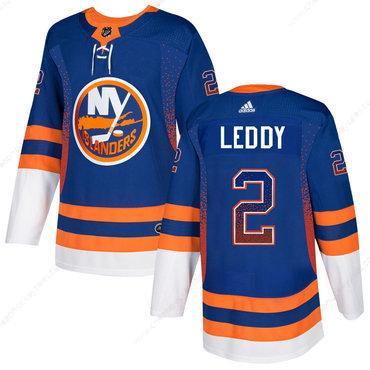 Men’s New York Islanders #2 Nick Leddy Royal Drift Fashion Adidas Jersey