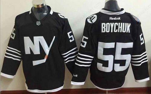 Men’s New York Islanders #55 Johnny Boychuk 2015 Reebok Black Premier Alternate Jersey