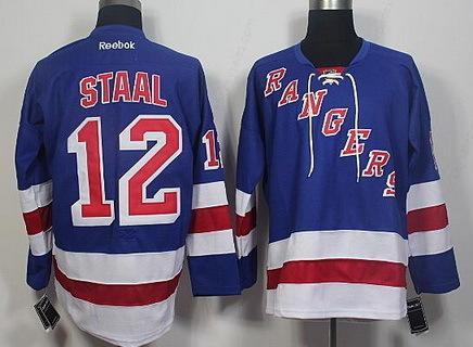 Men’s New York Rangers #12 Eric Staal Light Blue Reebok Home Hockey Jersey