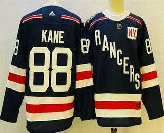 Men’s New York Rangers #88 Patrick Kane Navy 2018 Winter Classic Authentic Jersey