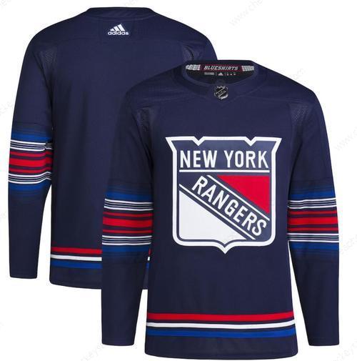 Men’s New York Rangers Blank Navy Stitched Jersey