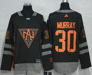 Men’s North America Hockey #30 Matt Murray Black 2016 World Cup Of Hockey Stitched Adidas Wch Game Jersey