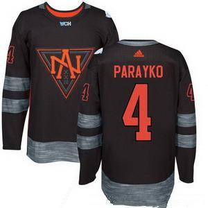 Men’s North America Hockey #4 Colton Parayko Black 2016 World Cup Of Hockey Stitched Adidas Wch Game Jersey