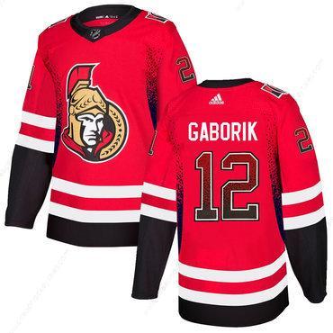 Men’s Ottawa Senators #12 Marian Gaborik Red Drift Fashion Adidas Jersey