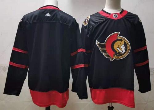 Men’s Ottawa Senators Blank Black Adidas 2020-21 Stitched NHL Jersey