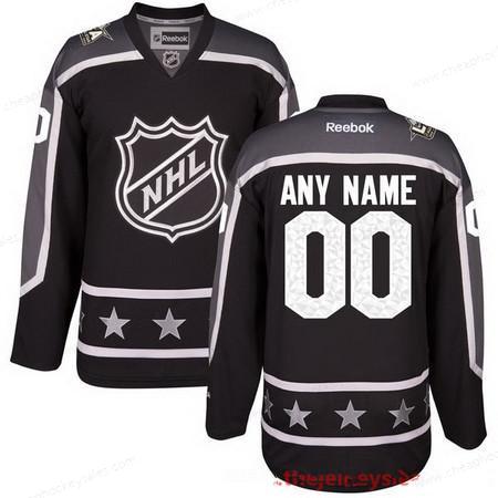 Men’s Pacific Division Reebok Black 2017 NHL All-Star Game Custom Stitched Hockey Jersey