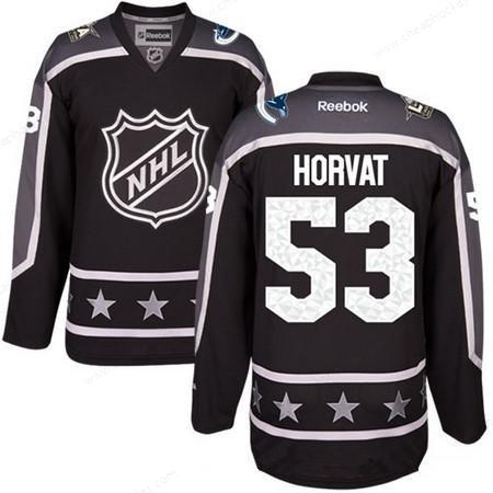 Men’s Pacific Division Vancouver Canucks #53 Bo Horvat Reebok Black 2017 NHL All-Star Stitched Ice Hockey Jersey