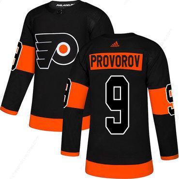 Men’s Philadelphia Flyers #9 Premier Ivan Provorov Black Adidas NHL Alternate Jersey