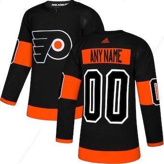 Men’s Philadelphia Flyers Adidas Black Alternate Authentic Custom Jersey