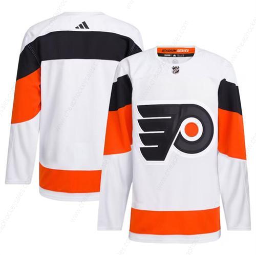 Men’s Philadelphia Flyers Blank White 2024 Stadium Series Stitched Jersey