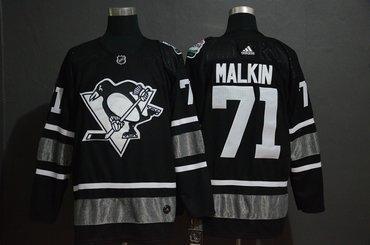 Men’s Pittsburgh Penguins 71 Evgeni Malkin Black 2019 NHL All-Star Game Adidas Jersey