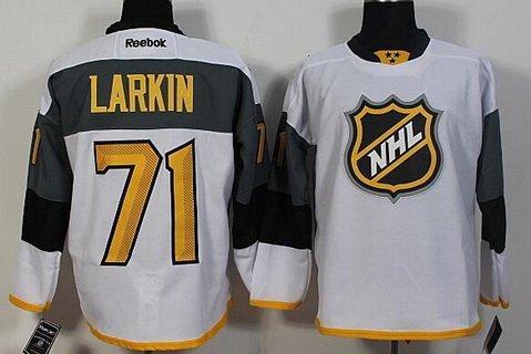 Men’s Pittsburgh Penguins #71 Evgeni Malkin White Black 2016 NHL All-Star Premier Jersey