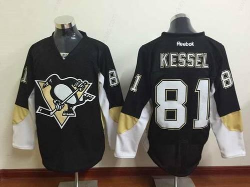 Men’s Pittsburgh Penguins #81 Phil Kessel Black Jersey