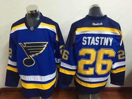 Men’s St. Louis Blues #26 Paul Stastny 2014 Blue Home NHL Reebok Jersey