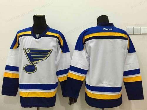 Men’s St. Louis Blues Blank 2014 White Jersey